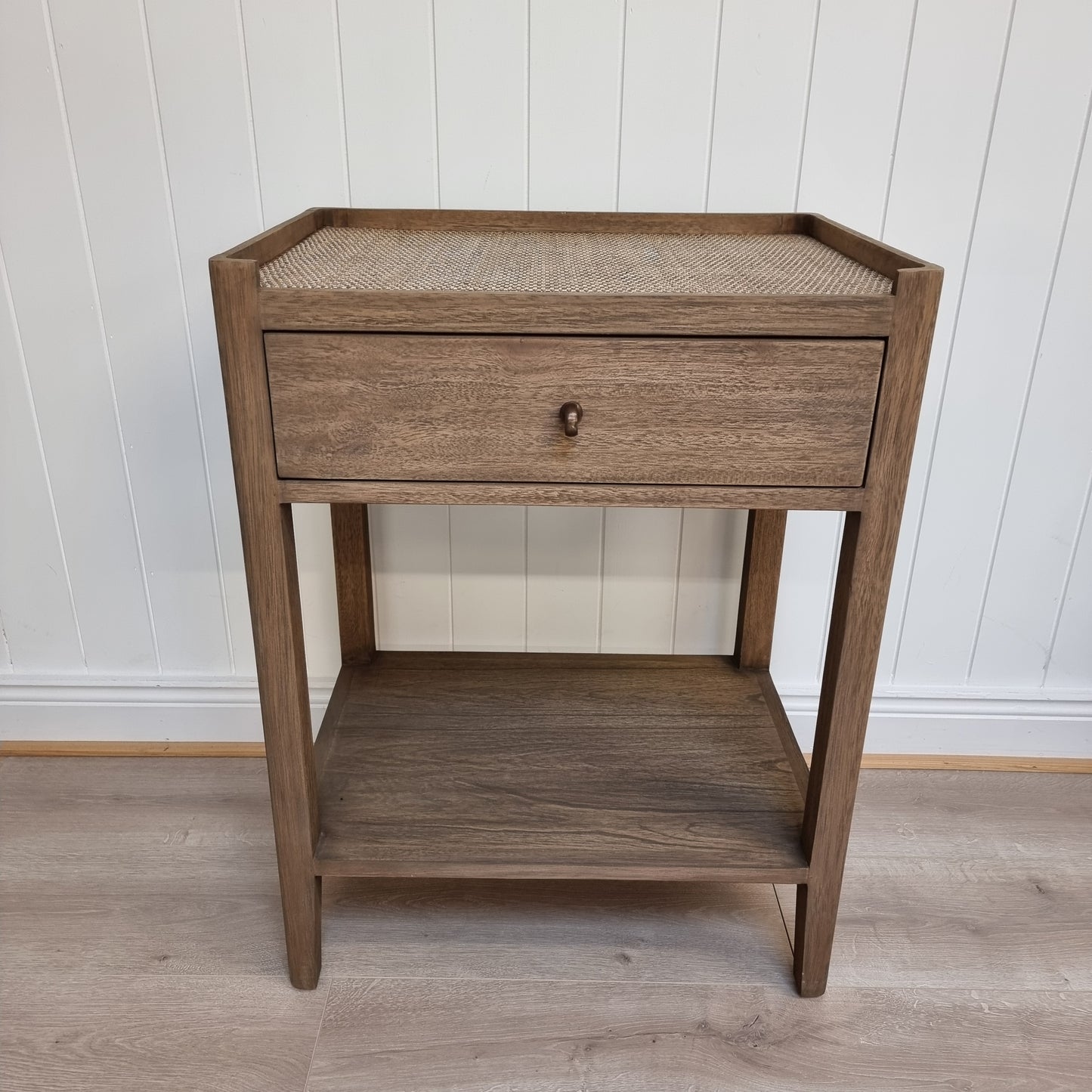 Chesterton Side Table with Drawer - Natural