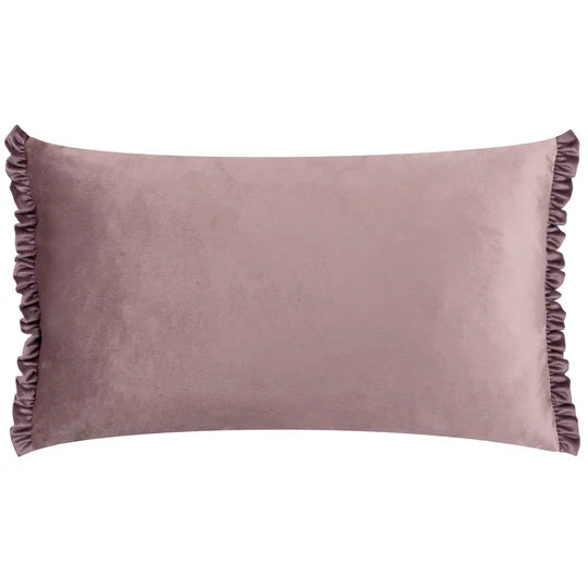 Tilly Velvet Reversible Cushion - Heather/Smoke