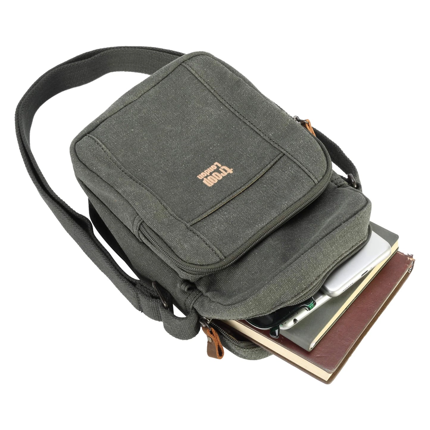 Troop Across Body Bag (TRP0370) - Green