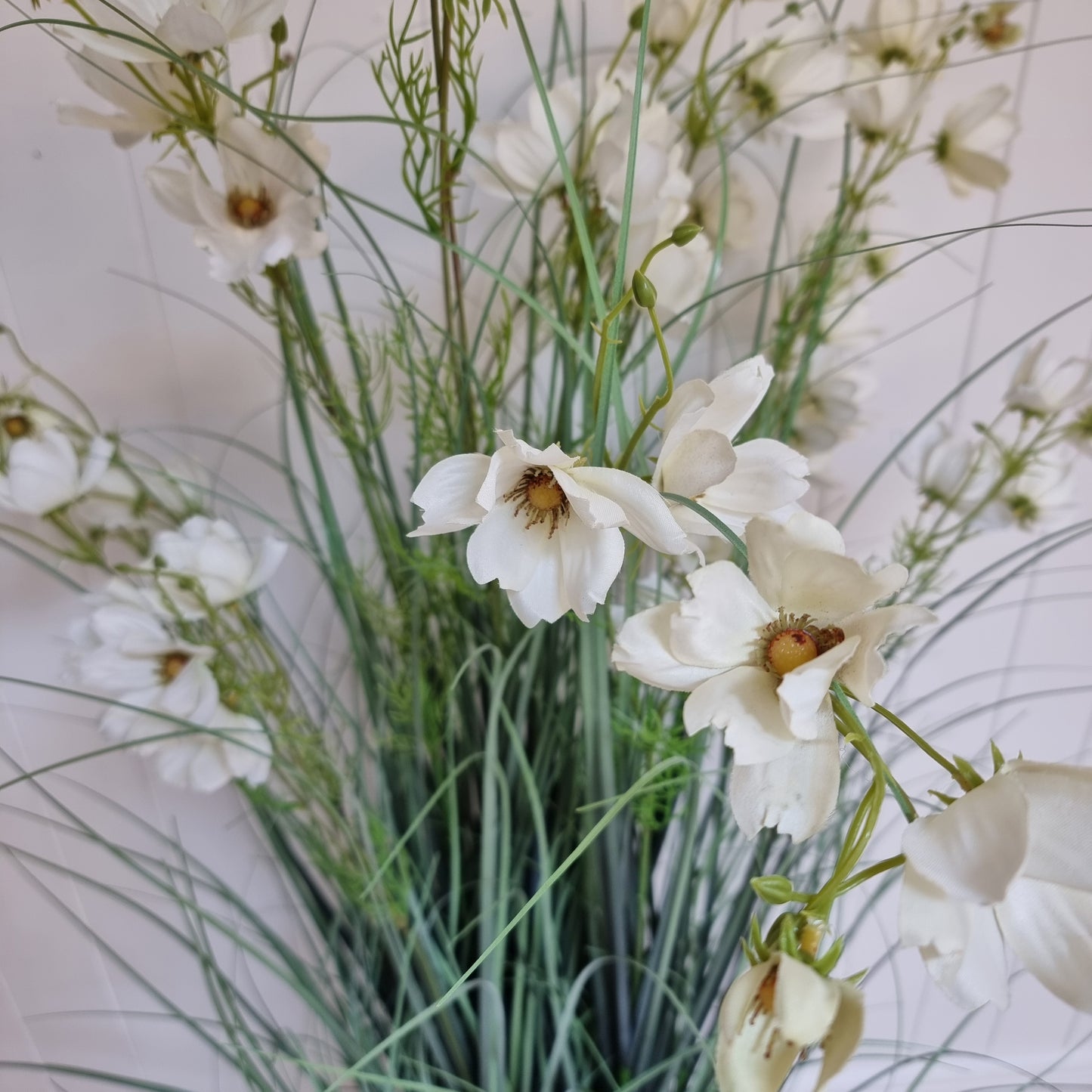 Large White Meadow Plant in Pot