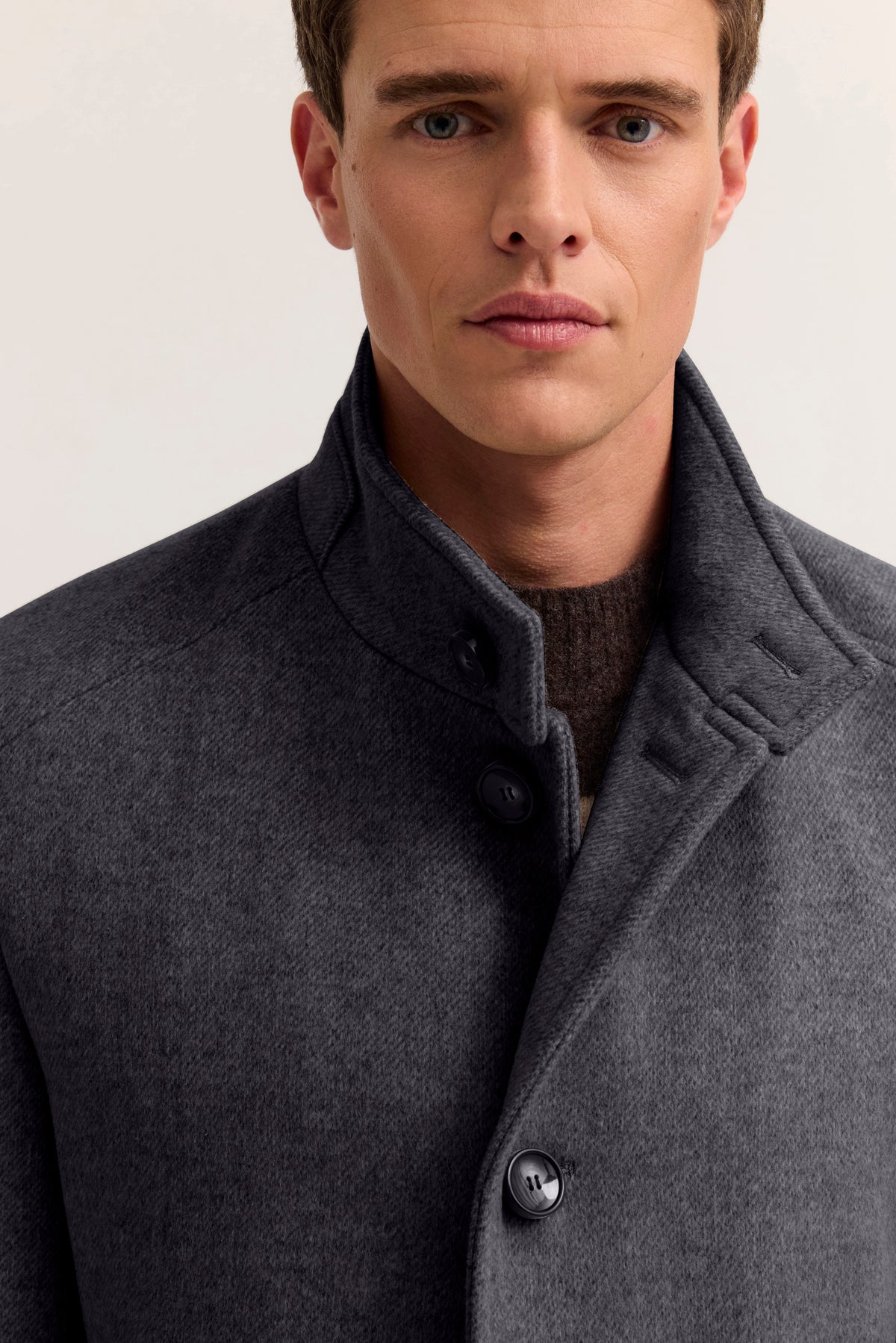 Bugatti Wool Coat - Navy