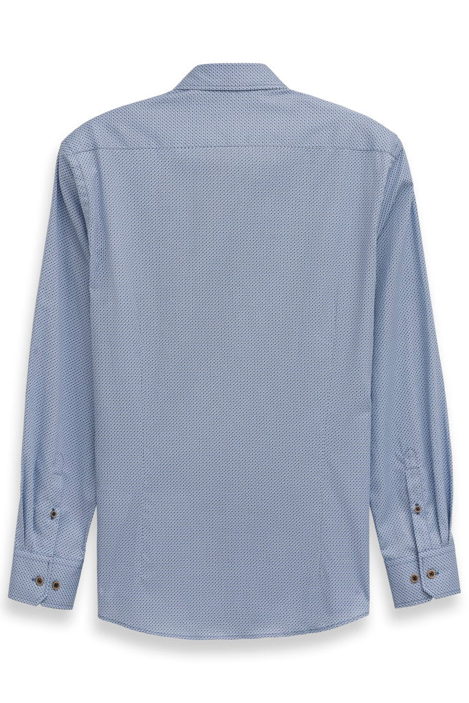 Bugatti Shirt - Navy/Blue Circles