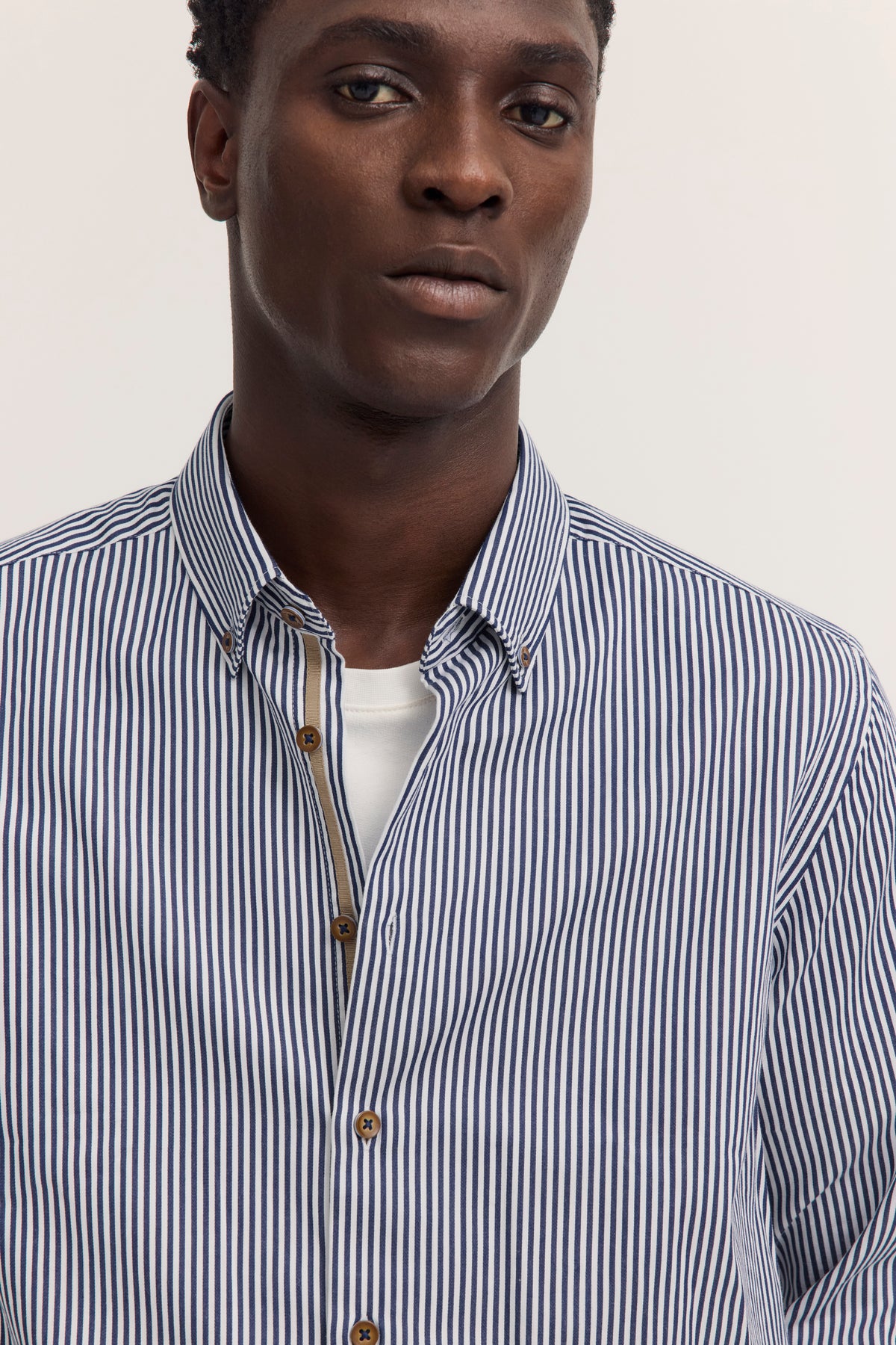 Bugatti Shirt - Navy Stripe