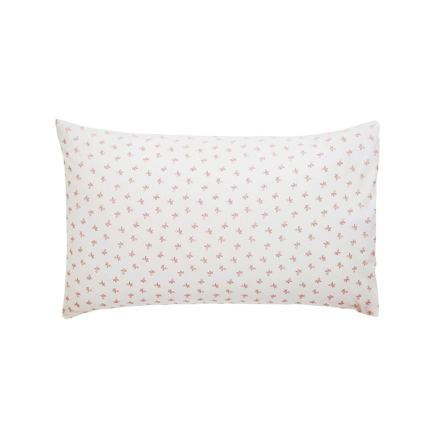 Calico & Chalk Leaf Sprig Cover Set - Pink