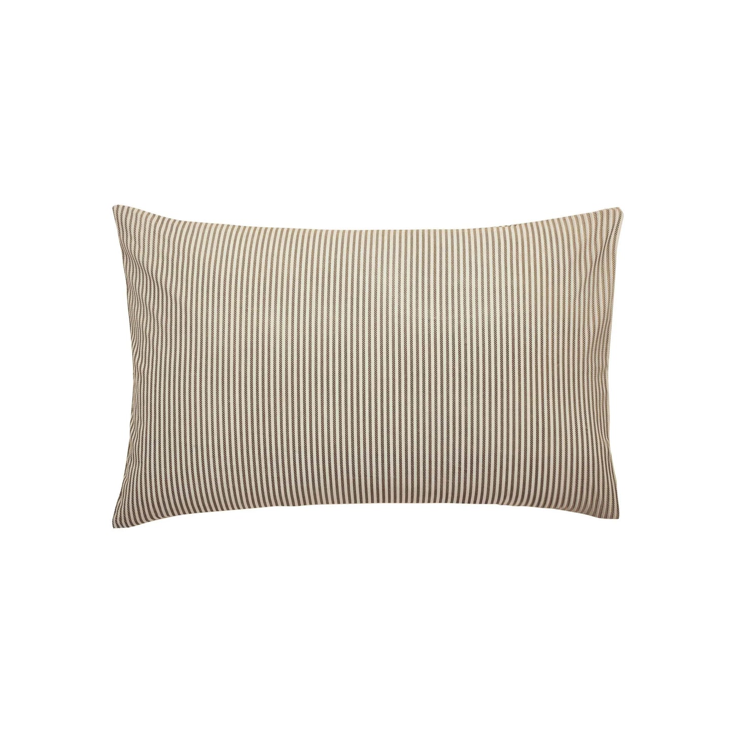 Calico & Chalk Twill Stripe Cover Set - Chocolate