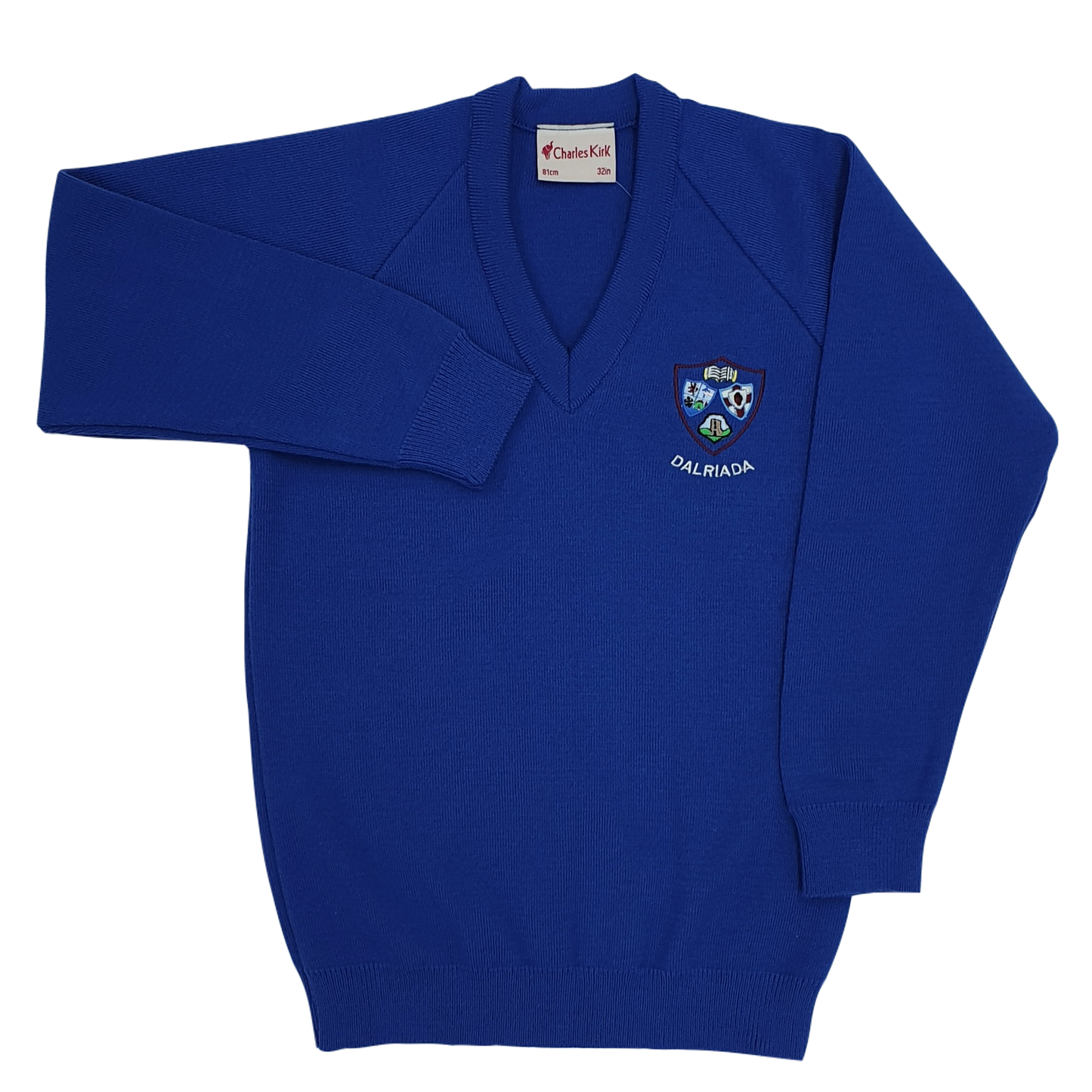 Dalriada Jumper - Blue (Girls) - Heritage Definition