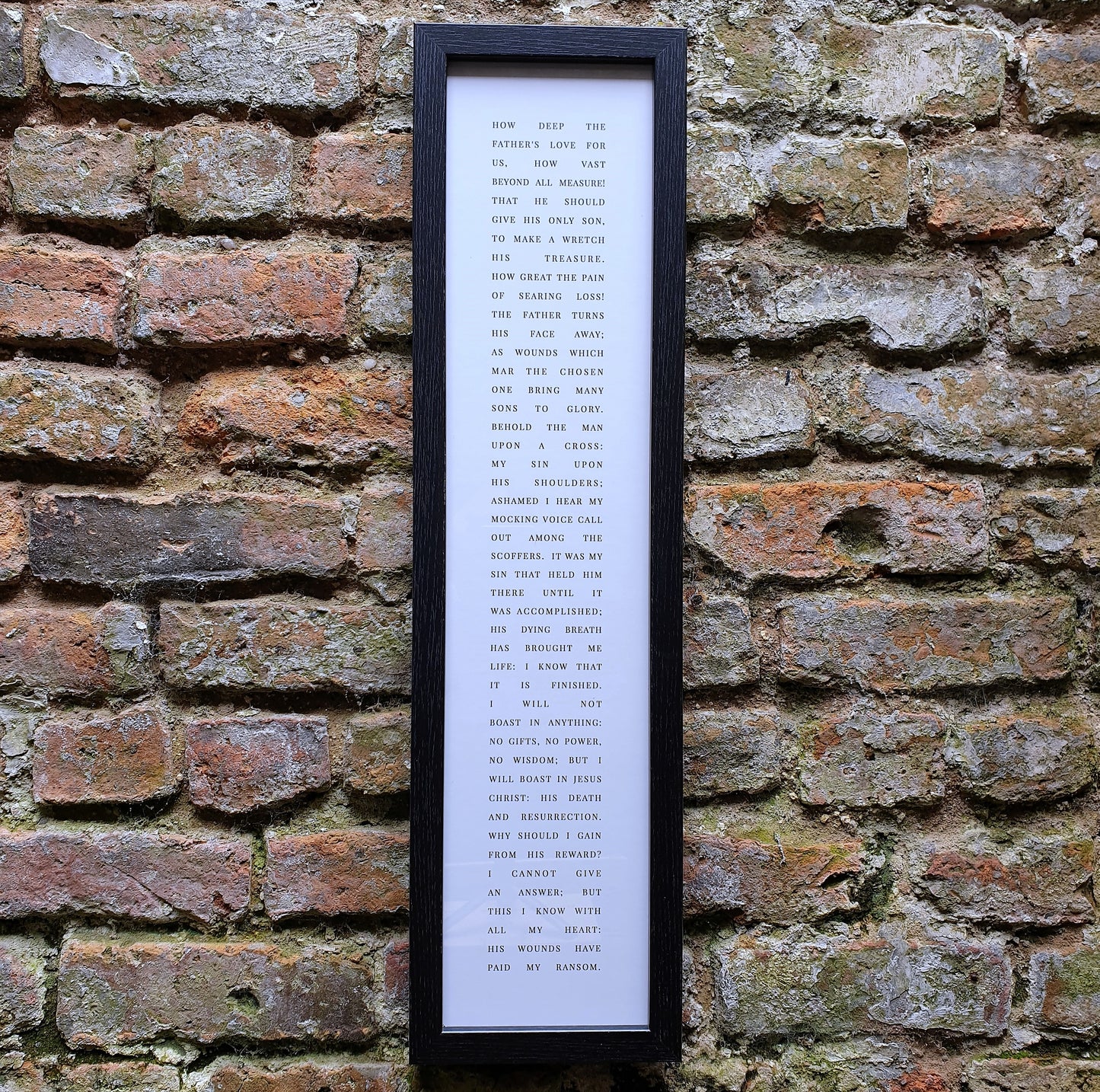 How Deep The Father's Love