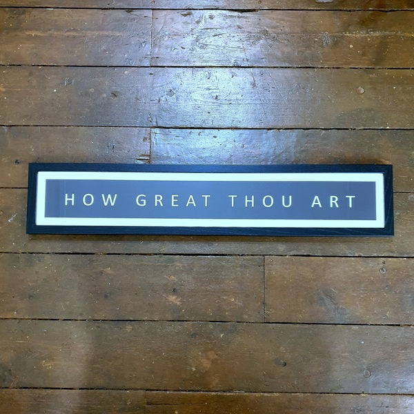 How Great Thou Art