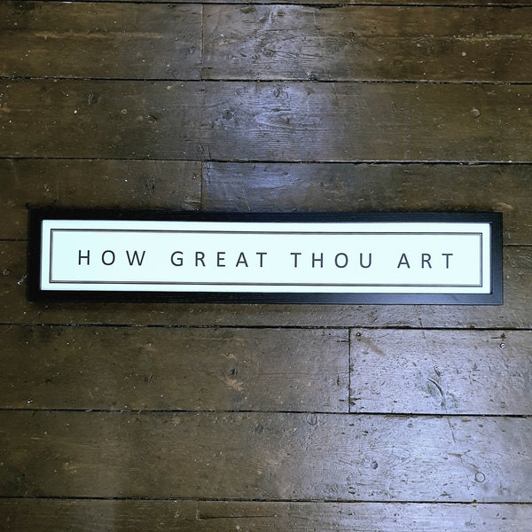 How Great Thou Art