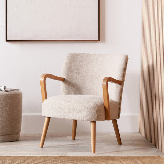 Taupe Occasional Chair