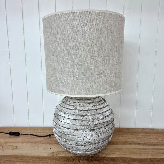 Antique Grey Lamp