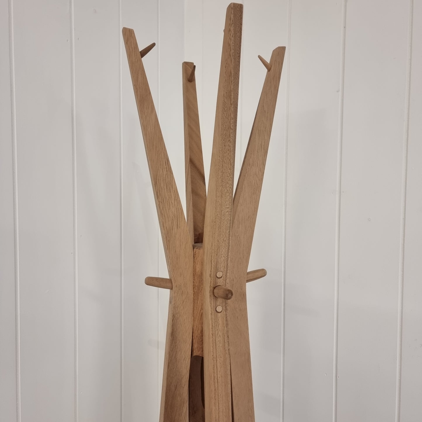 Natural Coat & Hat Stand