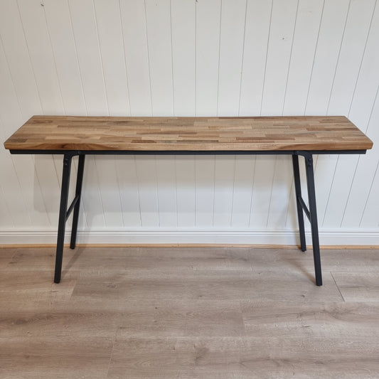Weather Wood Console