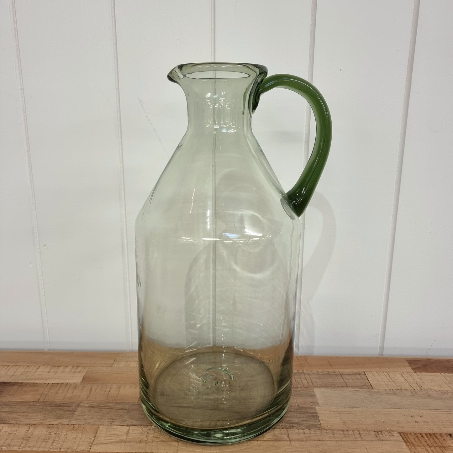 Green Glass Jug