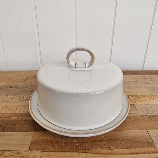 Alabaster Butter Dish