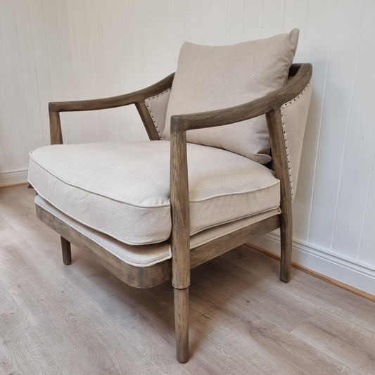 Oak Framed Armchair