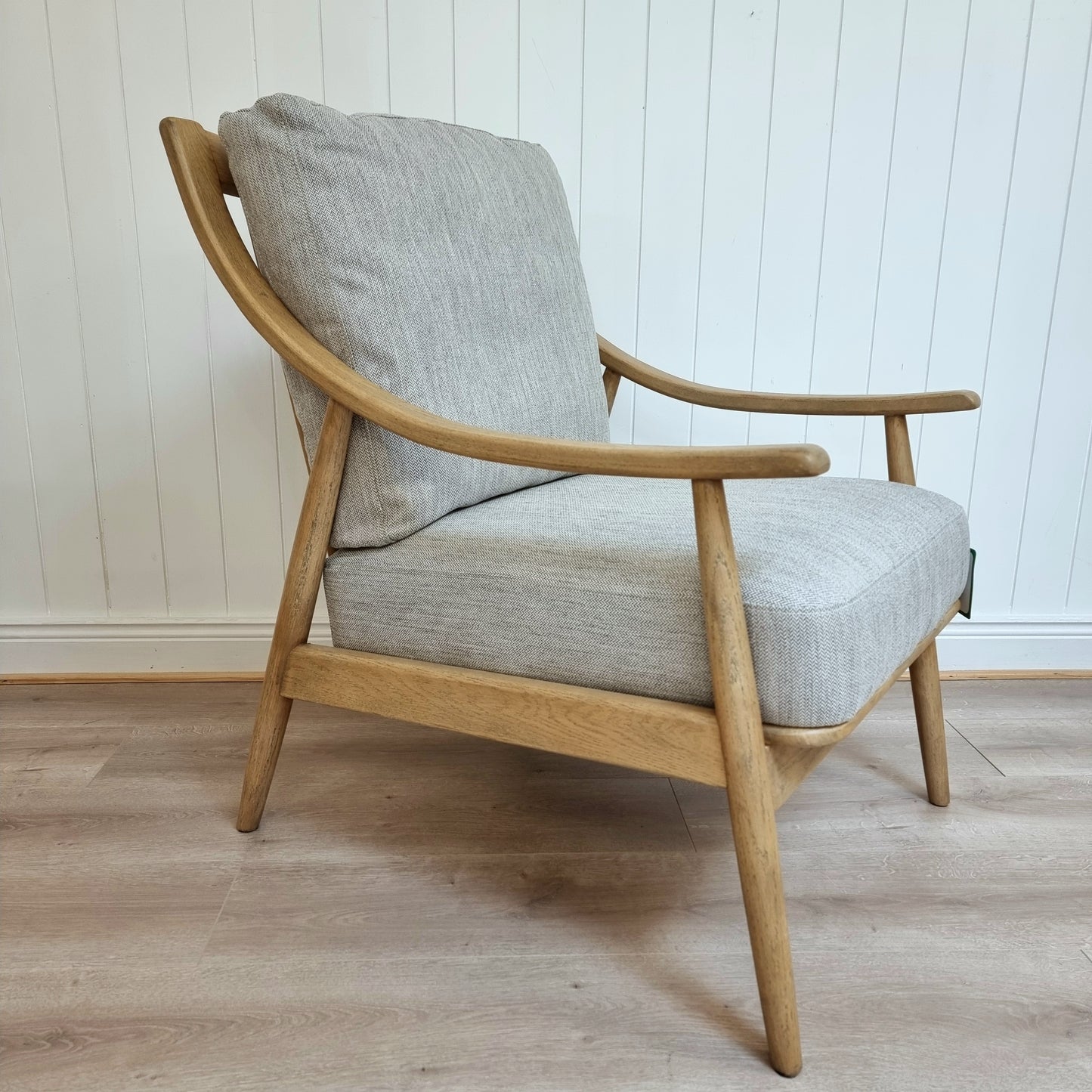 Natural Linen Armchair