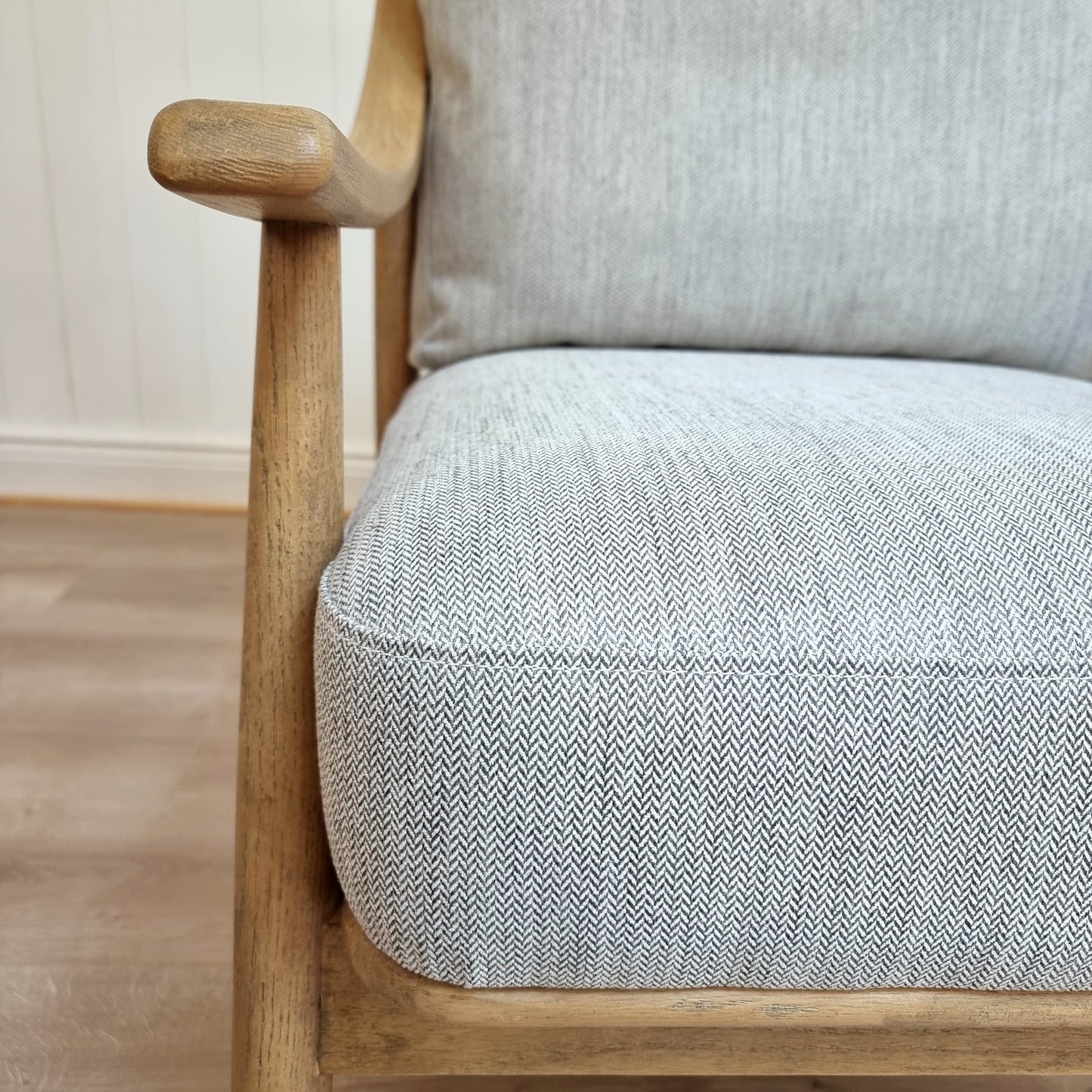 Natural Linen Armchair