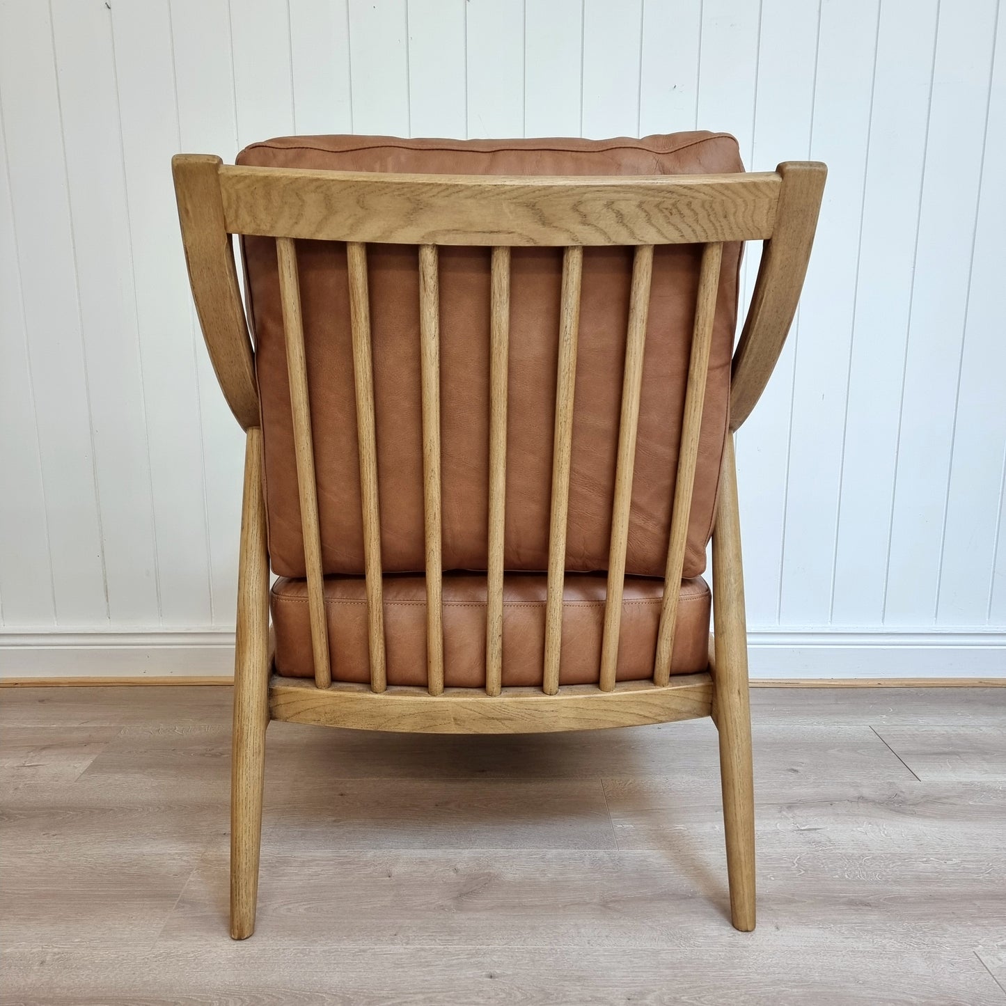 Brown Leather Armchair