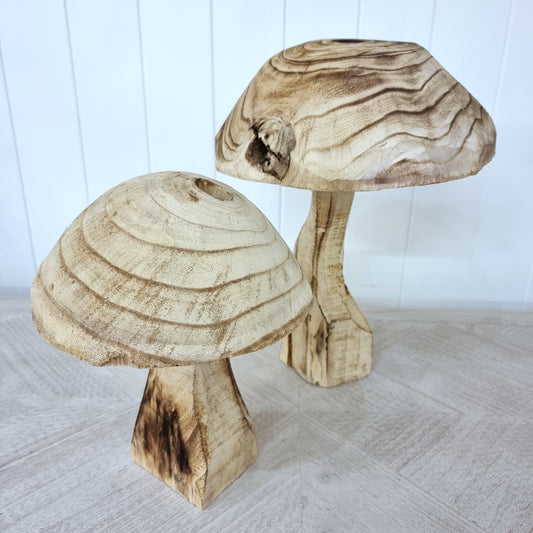 Natural Elm Mushroom