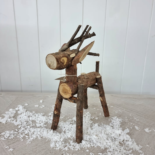 Small Wooden Deer
