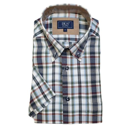 D&G Ivano Short Sleeve Shirt - Checked