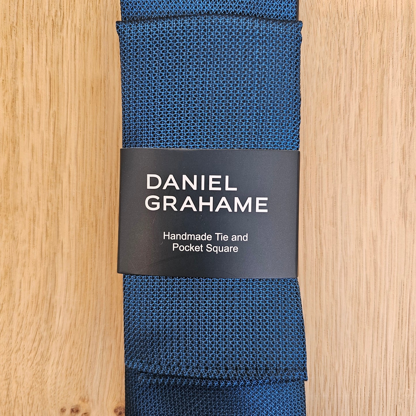 Daniel Grahame Tie and Pocket Square Set - Teal