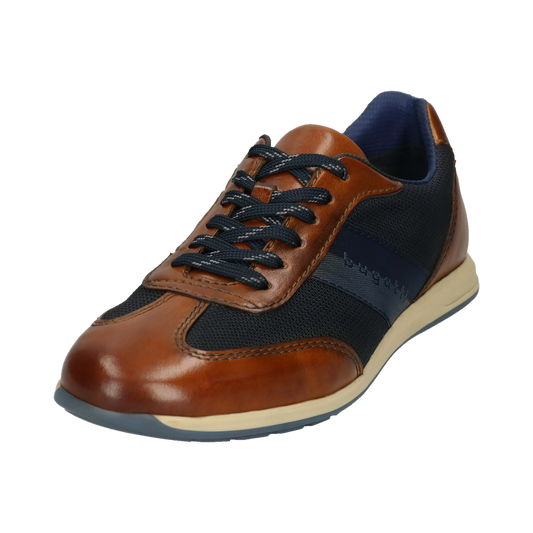 Bugatti Shoes - Cognac/dark blue