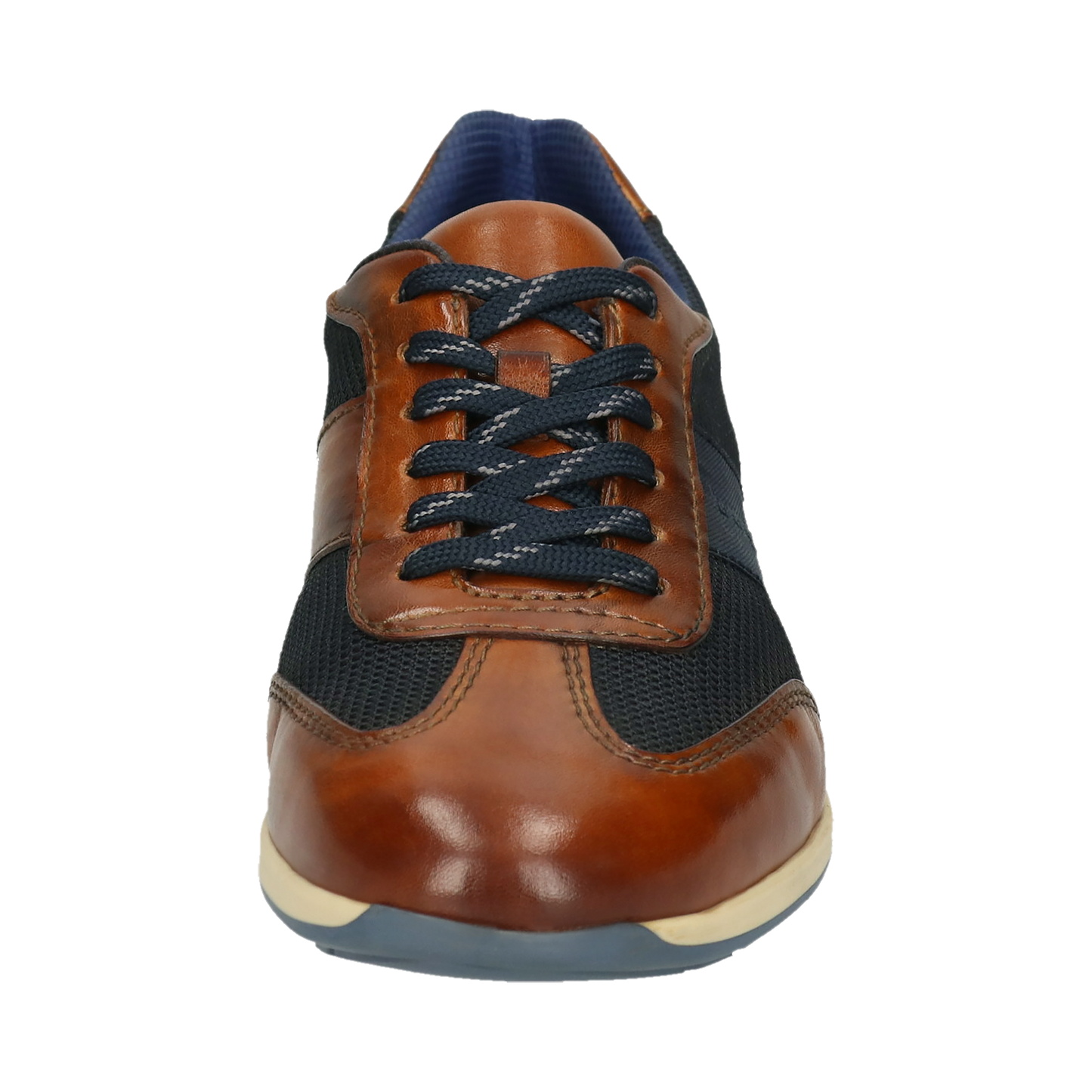 Bugatti Shoes - Cognac/dark blue