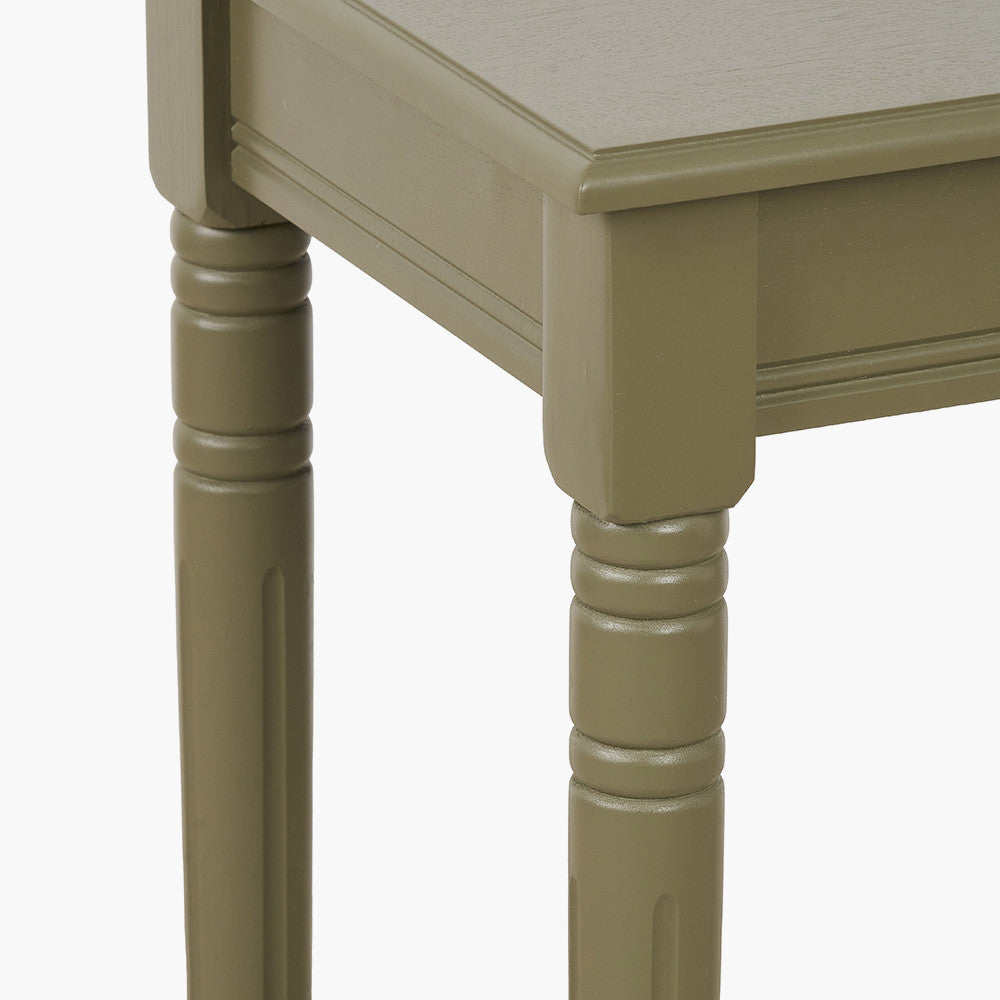 Pine Wood Accent Table