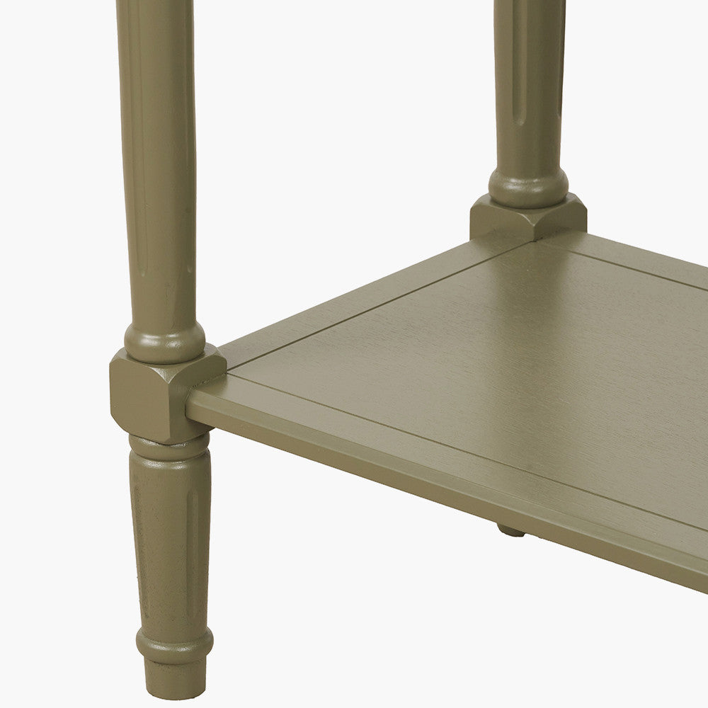 Pine Wood Console Table
