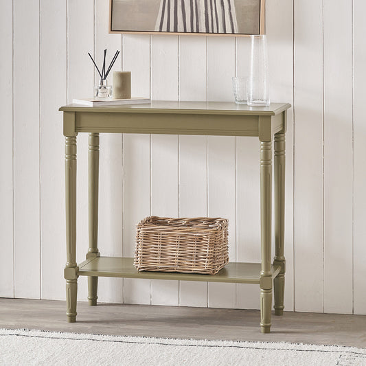 Pine Wood Console Table