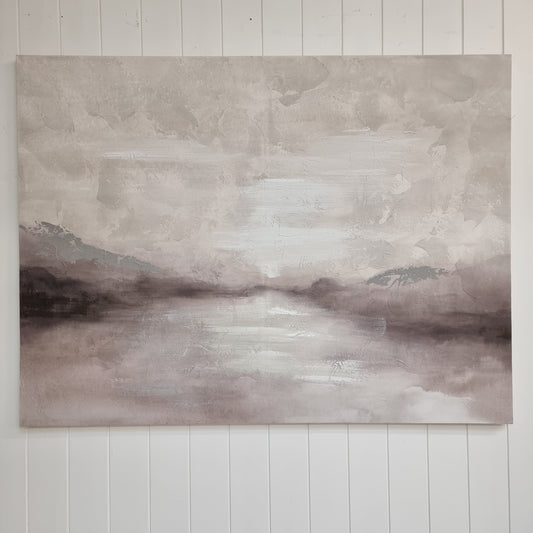Abstract Lake Painting