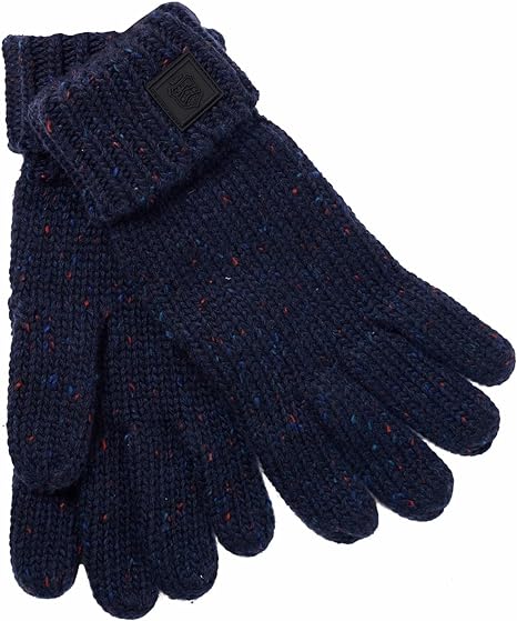 Aran Gloves - Blue
