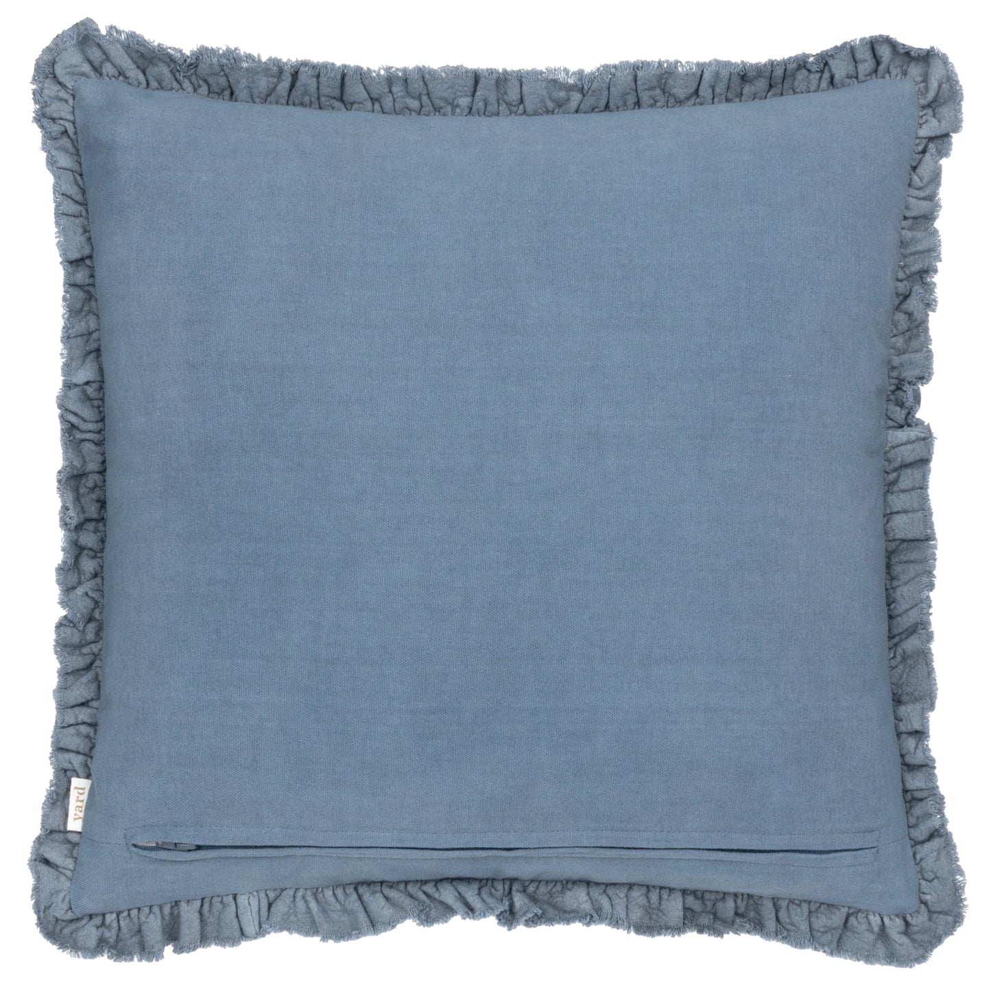 Bertie Washed Cotton Velvet Cushion Cover - Ink