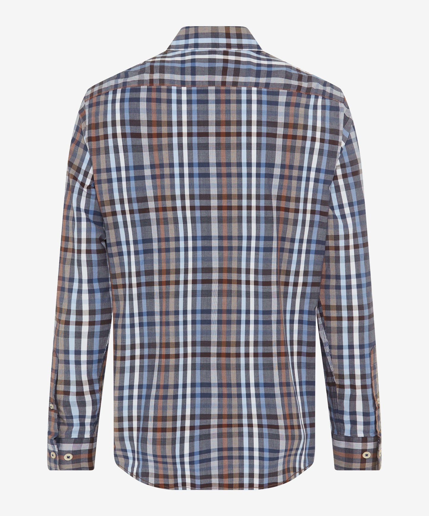 Brax Modern Fit Shirt - Daniel C - Brown