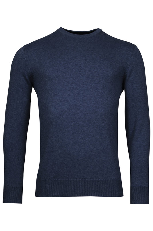 Baileys Round Neck Knitwear - Blue