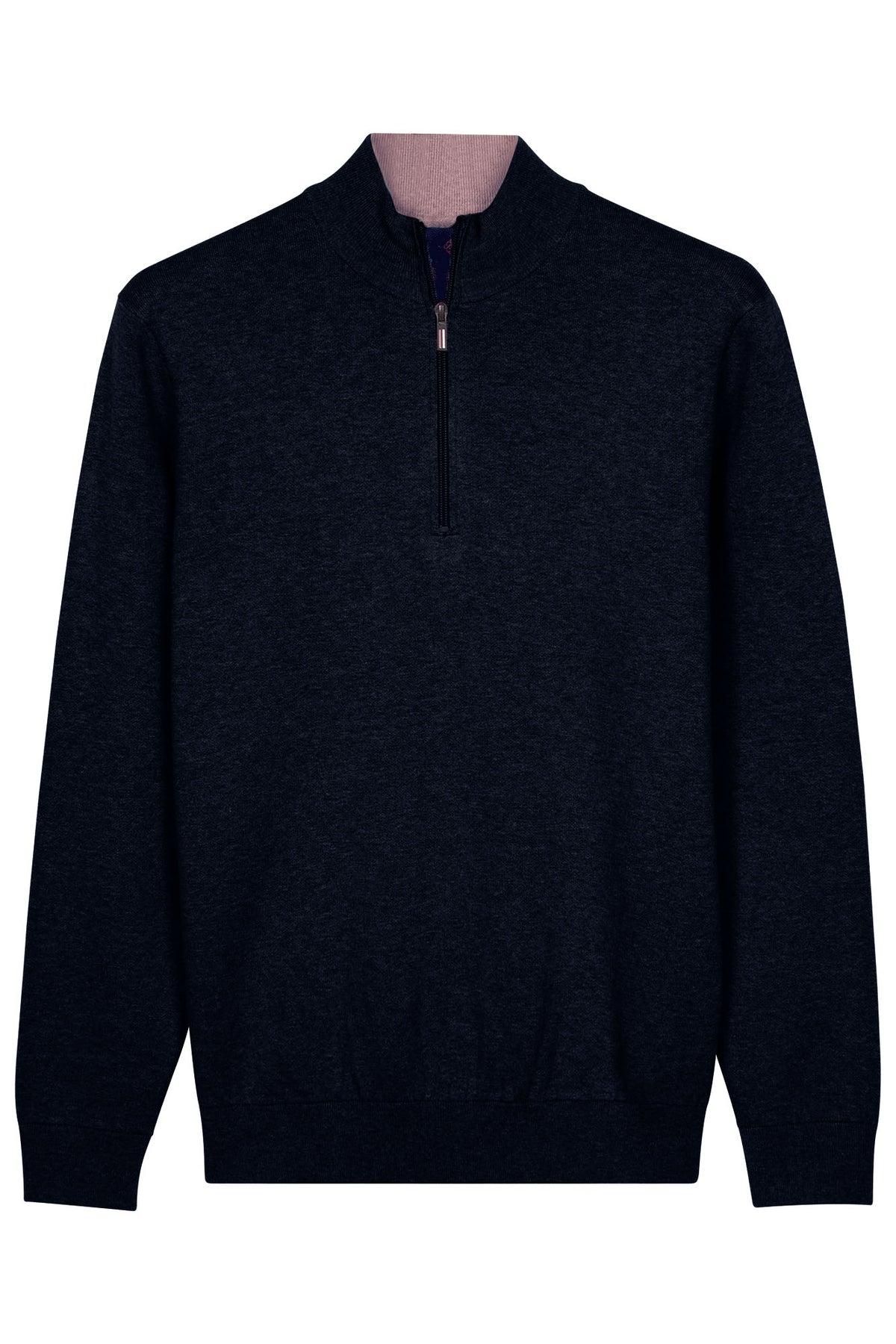 Baileys Quarter Zip Knitwear - Navy