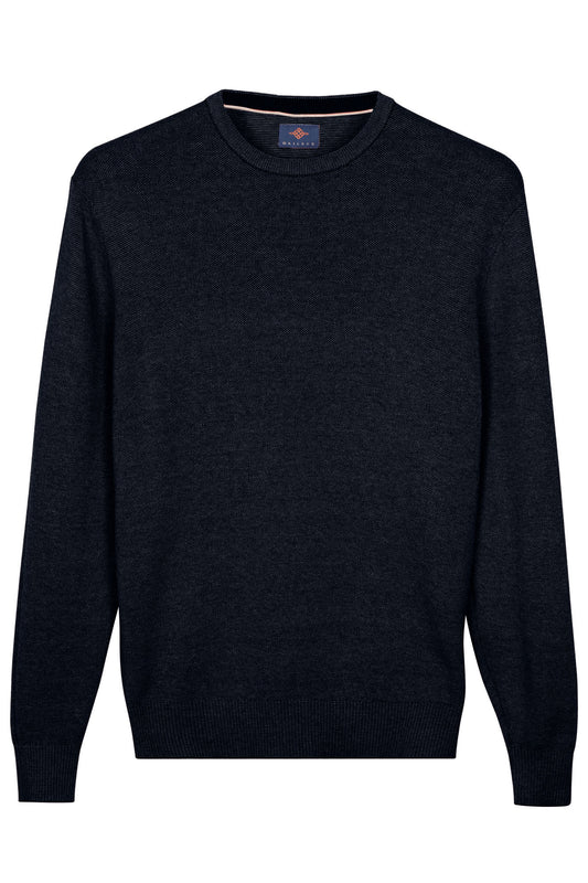 Baileys Crew Neck Knitwear - Dark Denim