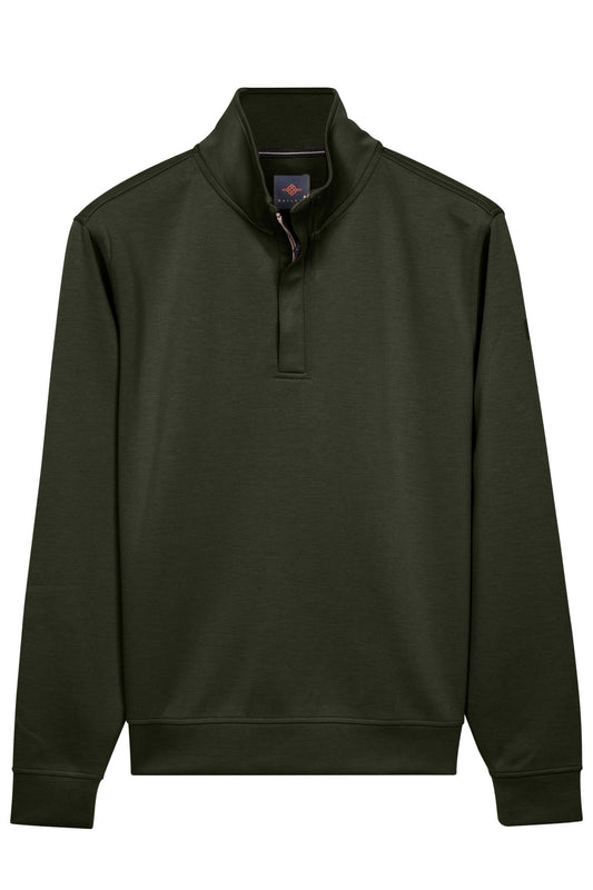 Baileys Quarter Zip Sweatshirt - Dark Green