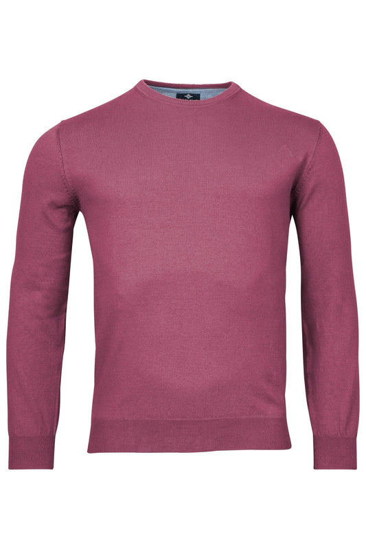 Baileys Crew Neck Jumper - Grape Melange