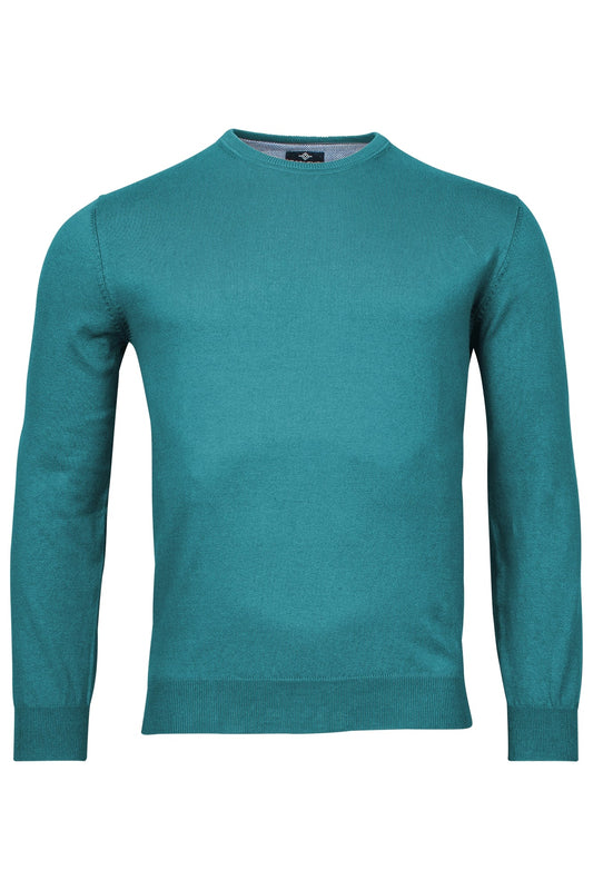 Baileys Crew Neck Jumper - Deep Aqua