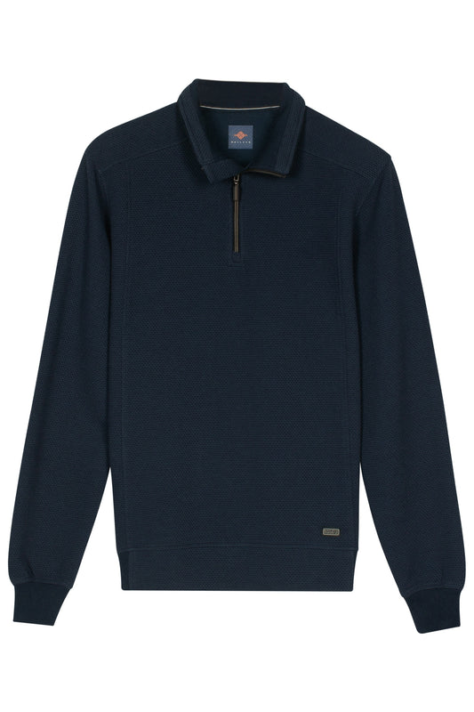 Baileys Half-Zip Sweatshirt - Dark Denim