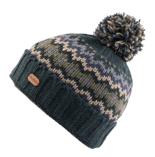 Kusan Bobble Hat - Teal