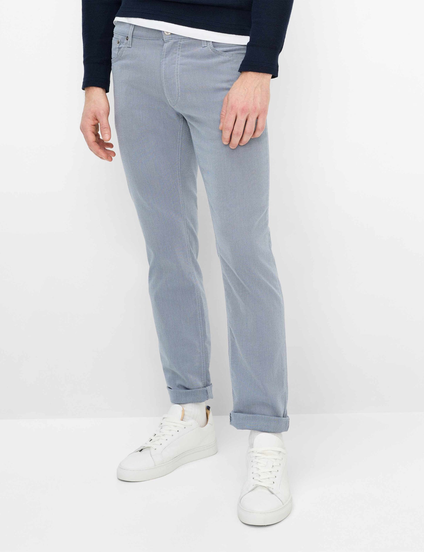 Brax Trousers - Chuck - Smoke Blue