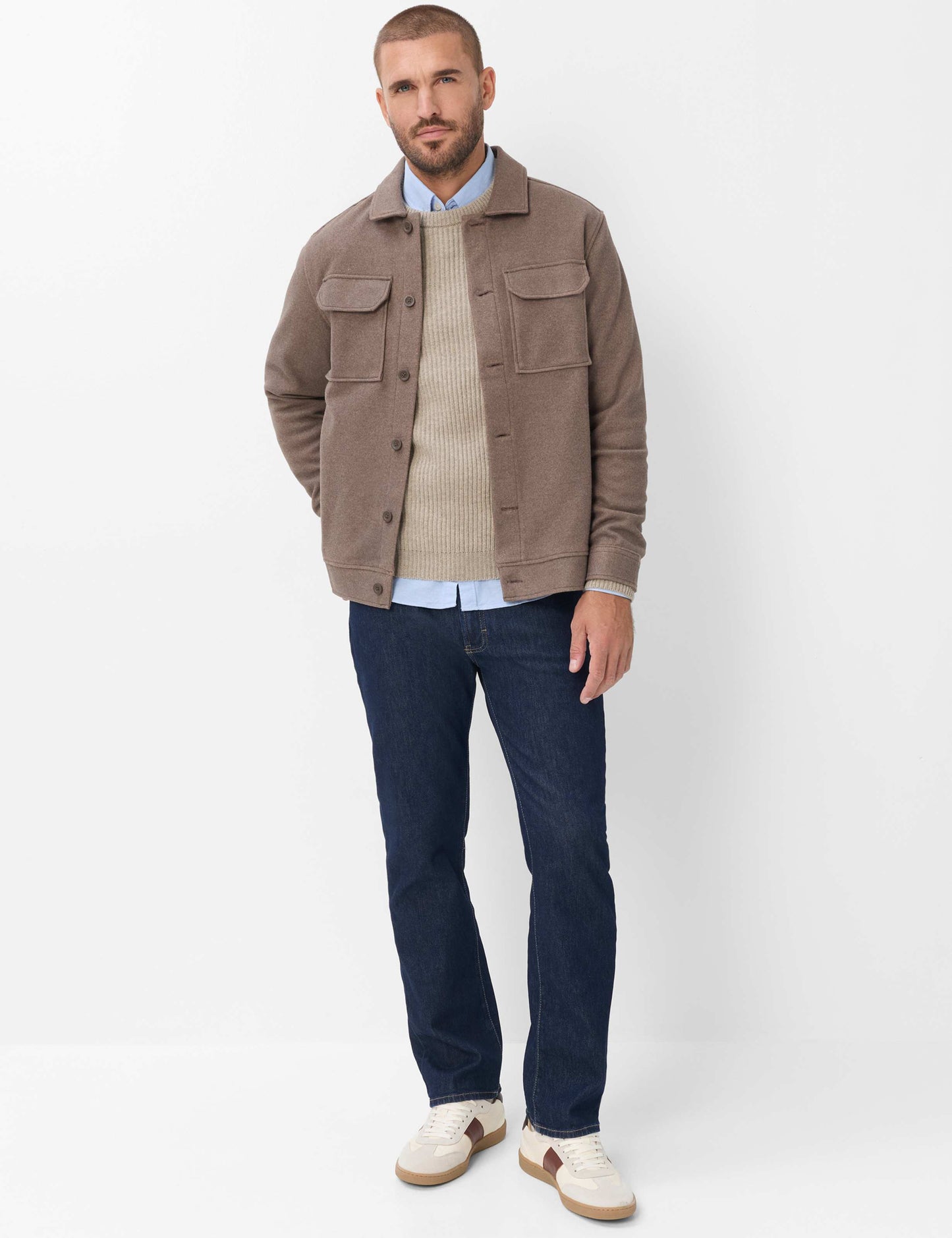 Brax Overshirt - Santiago - Brown