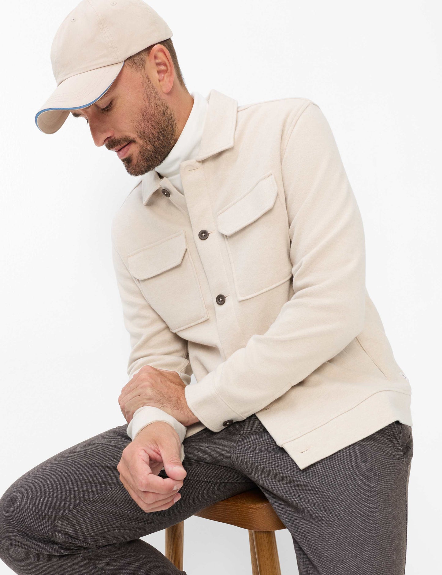 Brax Overshirt - Santiago - Natural