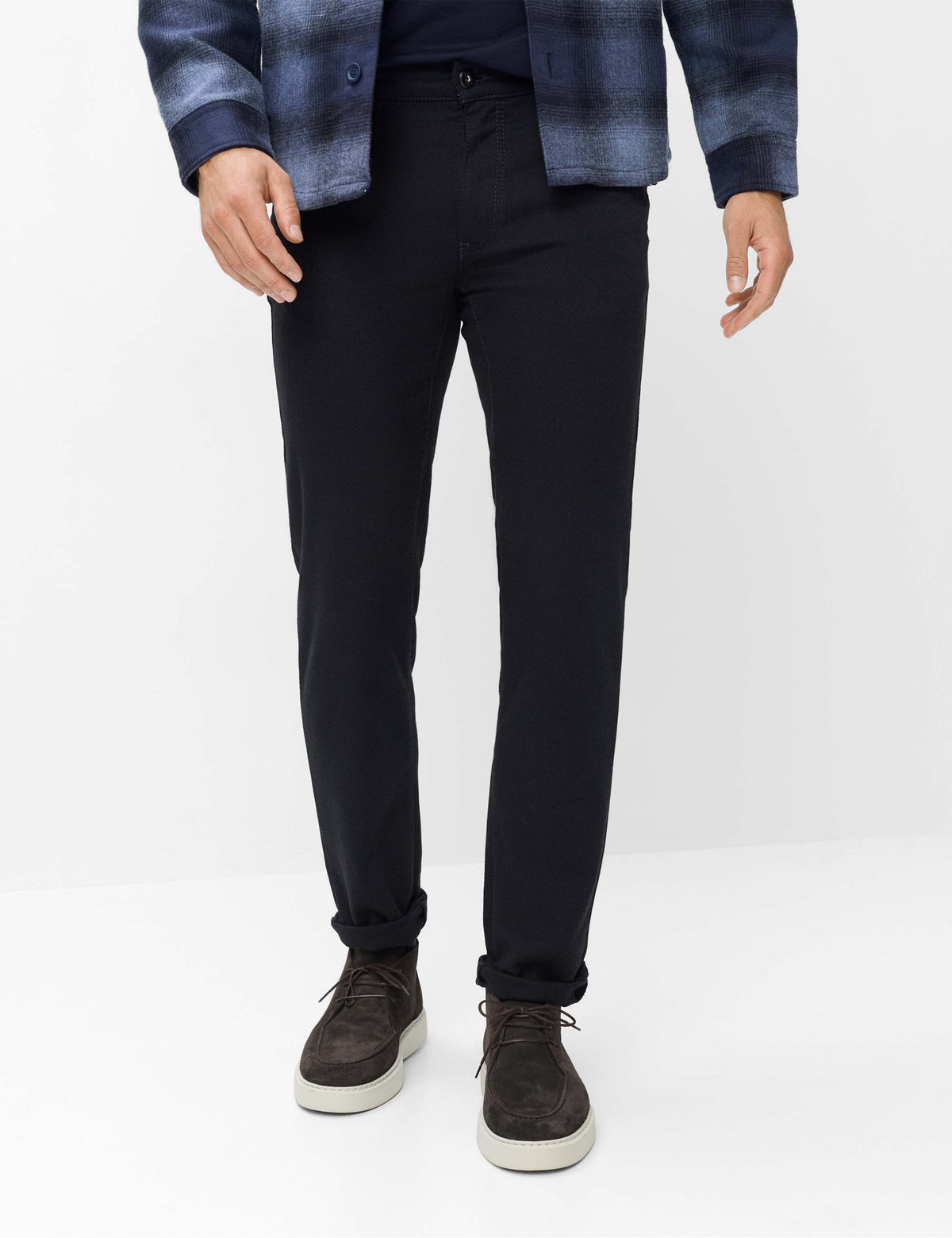 Brax Trousers - Cadiz - Woo.Look - Navy
