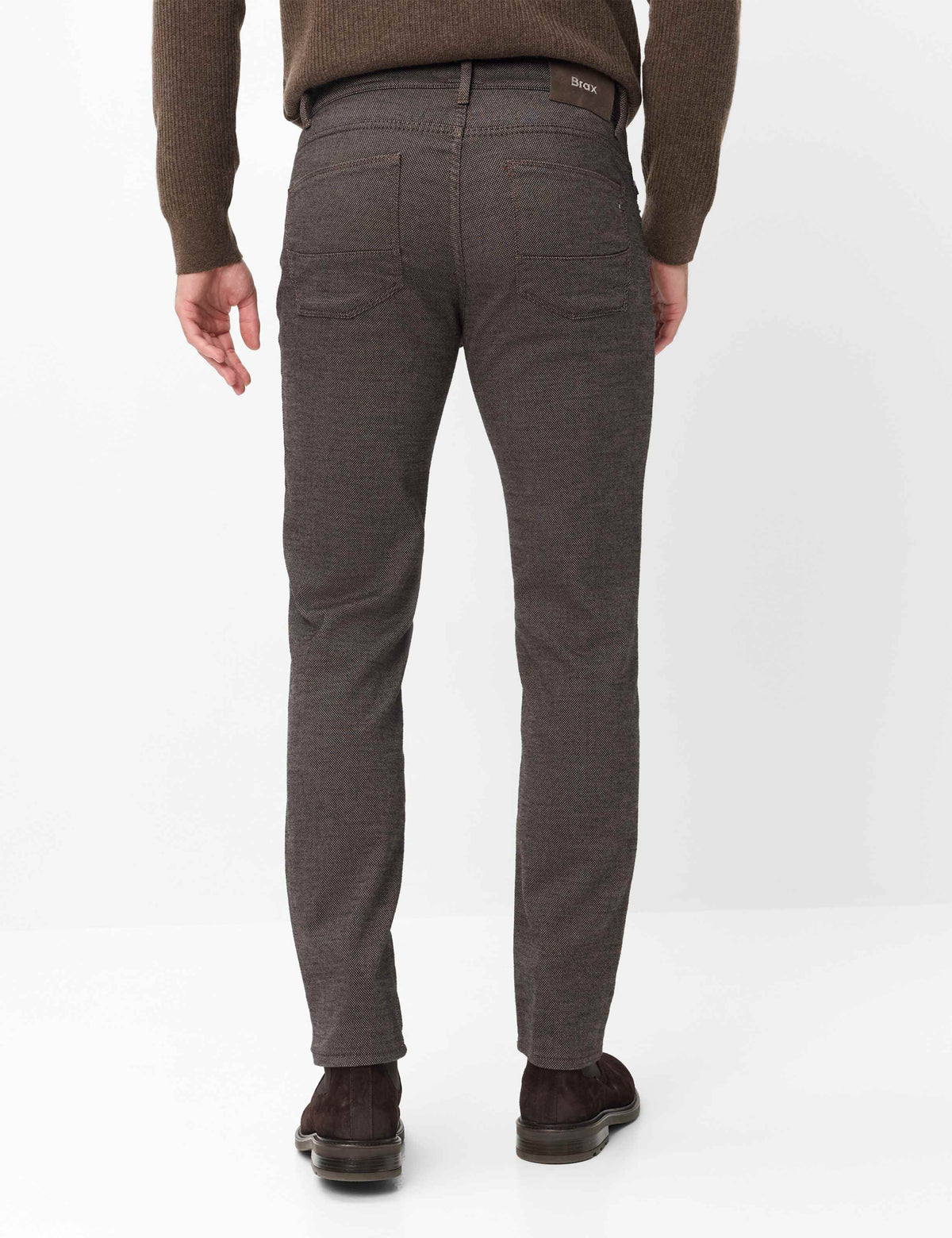 Brax Trousers - Cadiz - Woo.Look - Brown