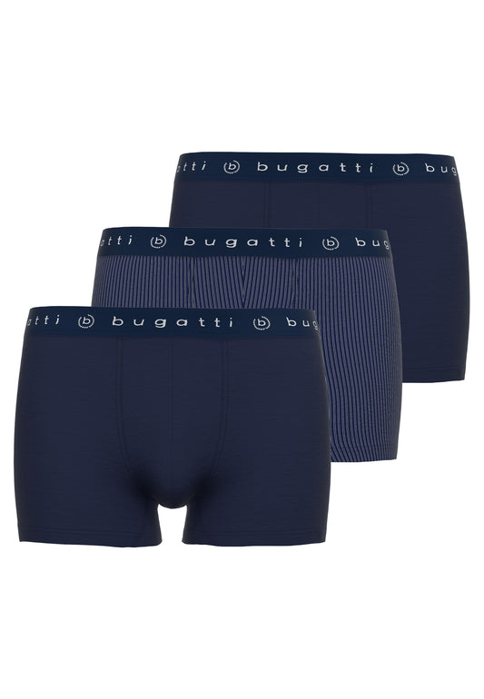 Bugatti Comfort Boxer Brief (3 pack) - Blue Stripe